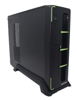 GABINETE EVOTEC SLIM ARUBA VERDE FUENTE 600W - GABINETE EVOTEC SLIM ARUBA VERDE FUENTE 600W -